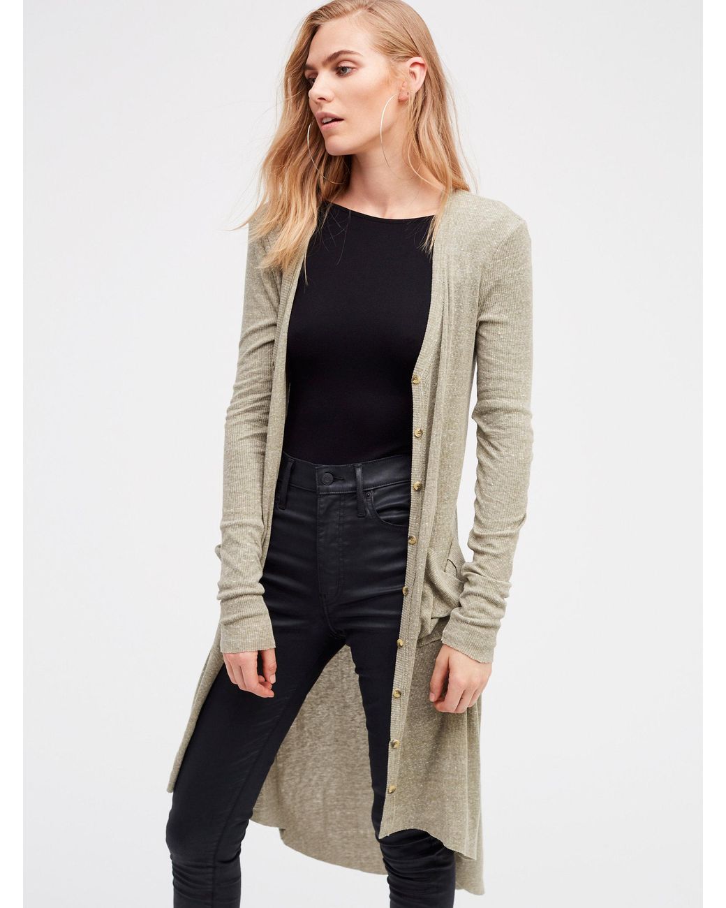 Free people store maxi cardigan
